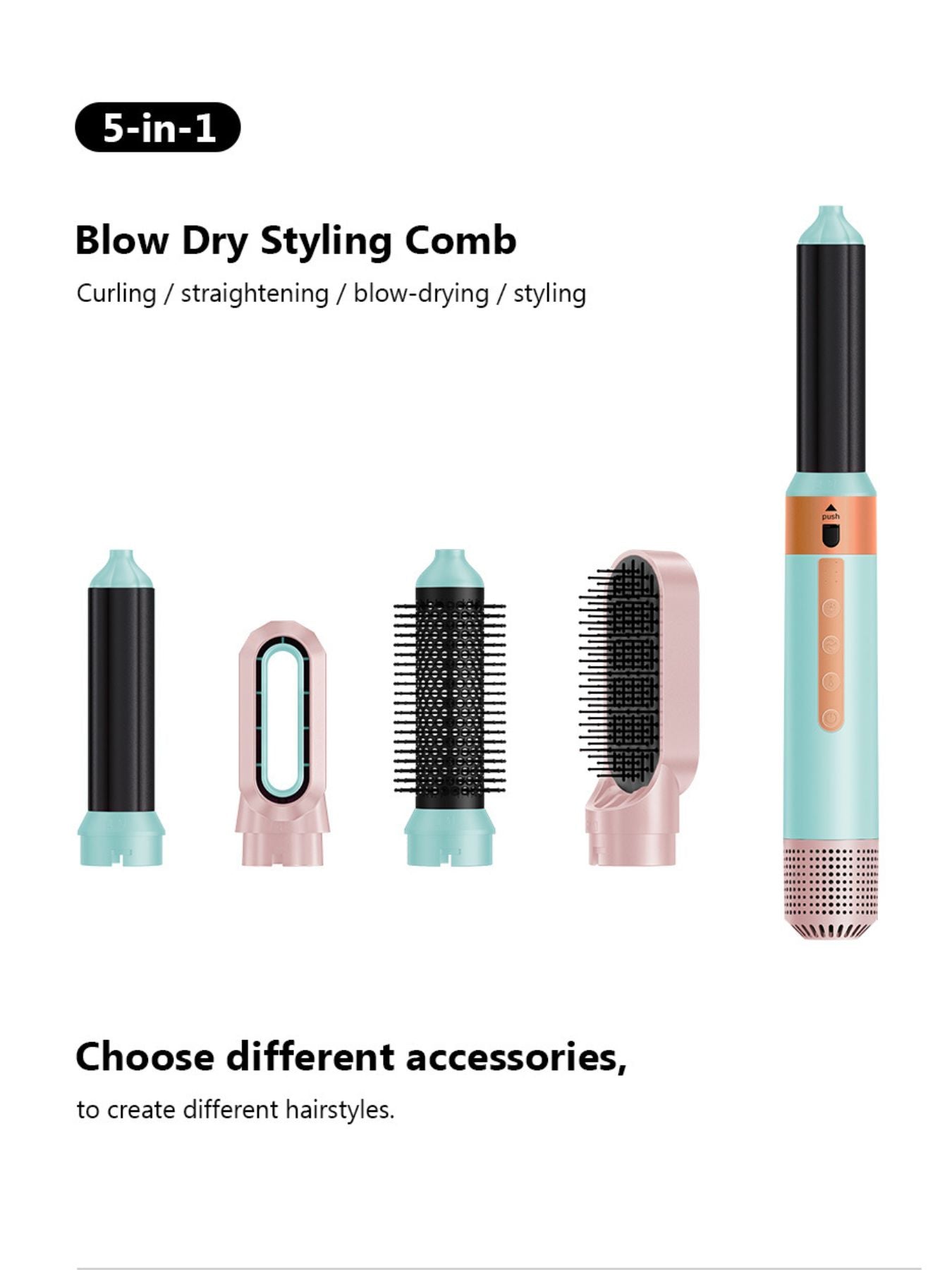 5-in-1 Hot Air Brush