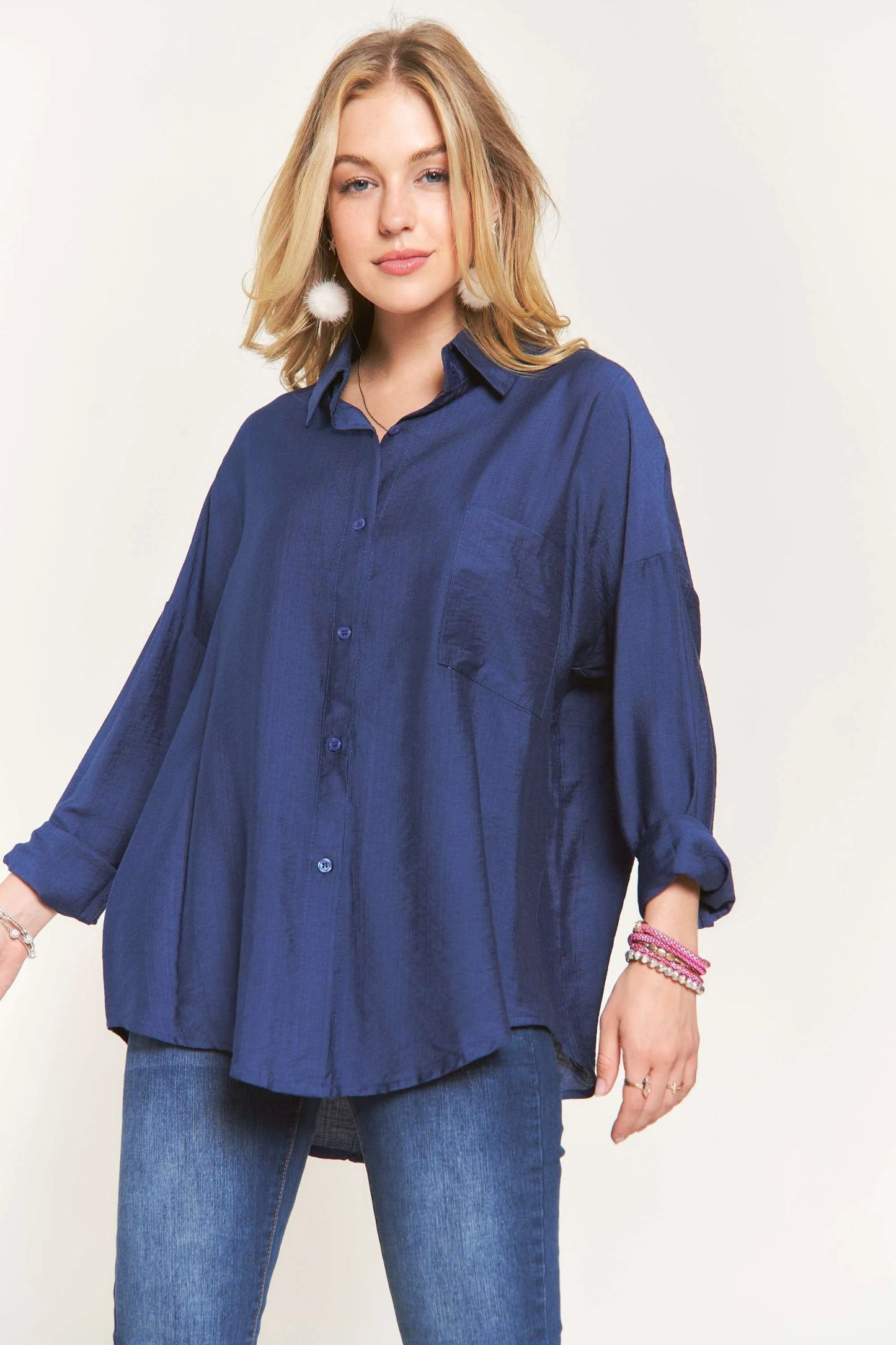 ADORA Button Down Linen Shirt