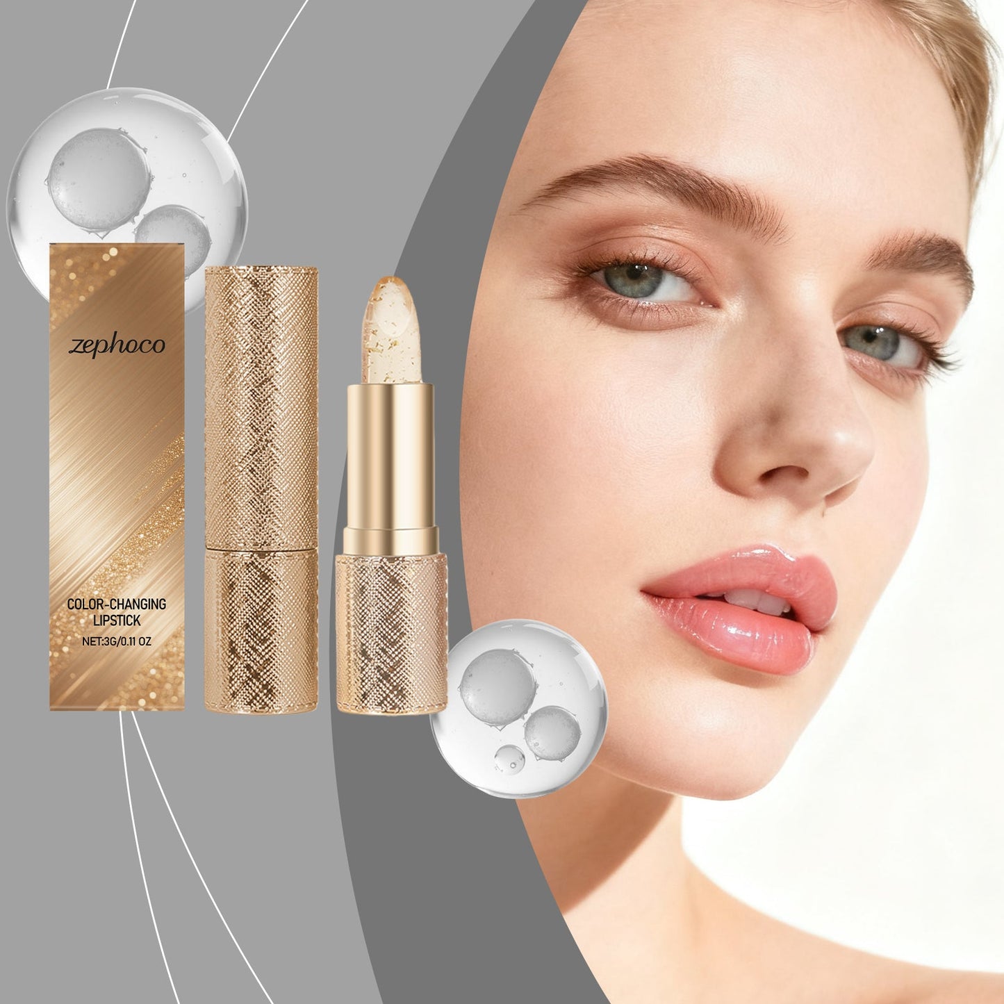 Moisturizing Color-Changing Lipstick 3g