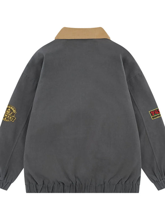 Men's Zip Up Long Sleeve Jacket