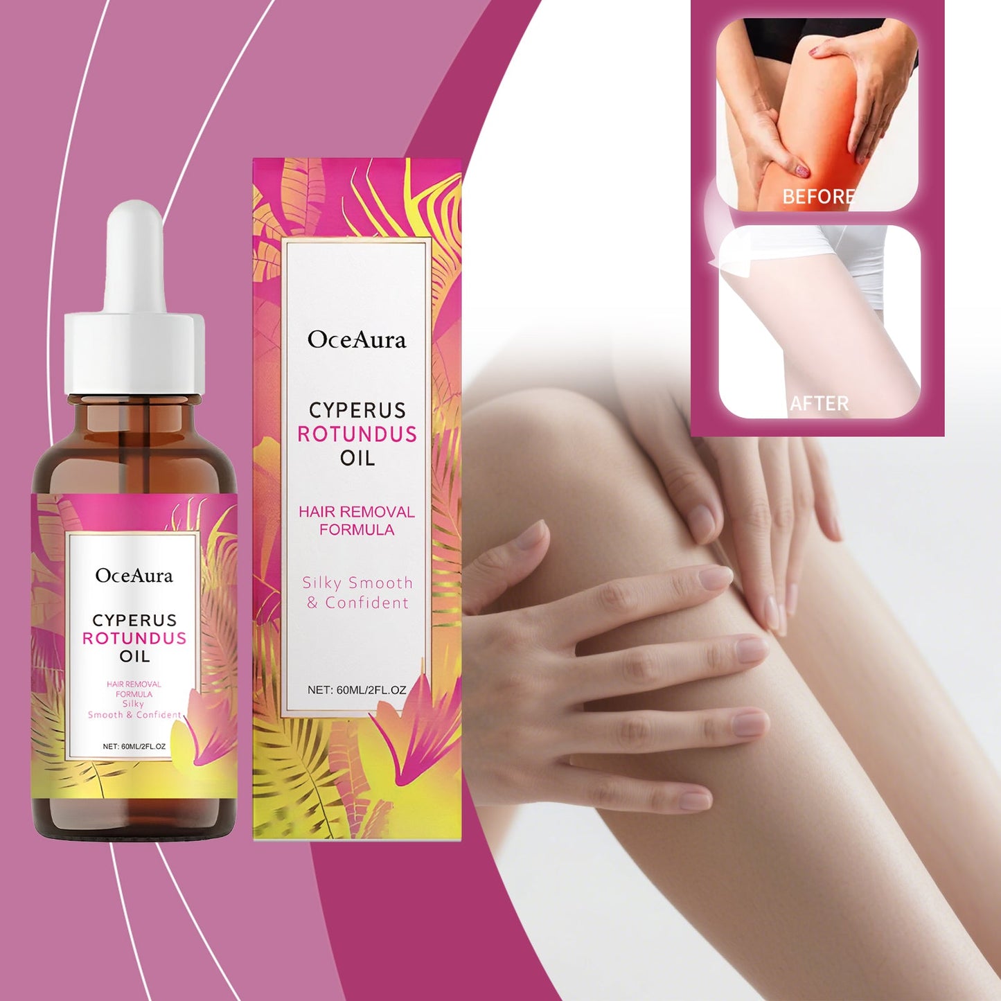 Hair Removal Soothing Essential Oil 60ML