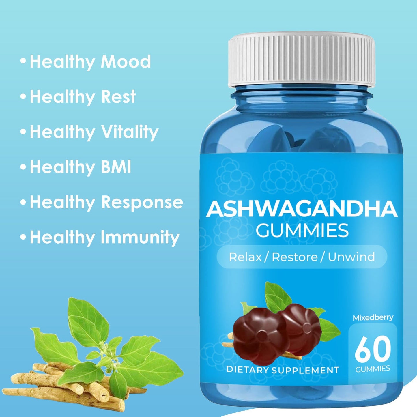 Ashwagandha Gummy Magnesium Gummies