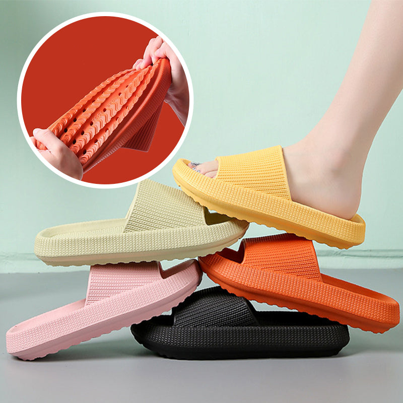 Soft home couple non-slip women slippers