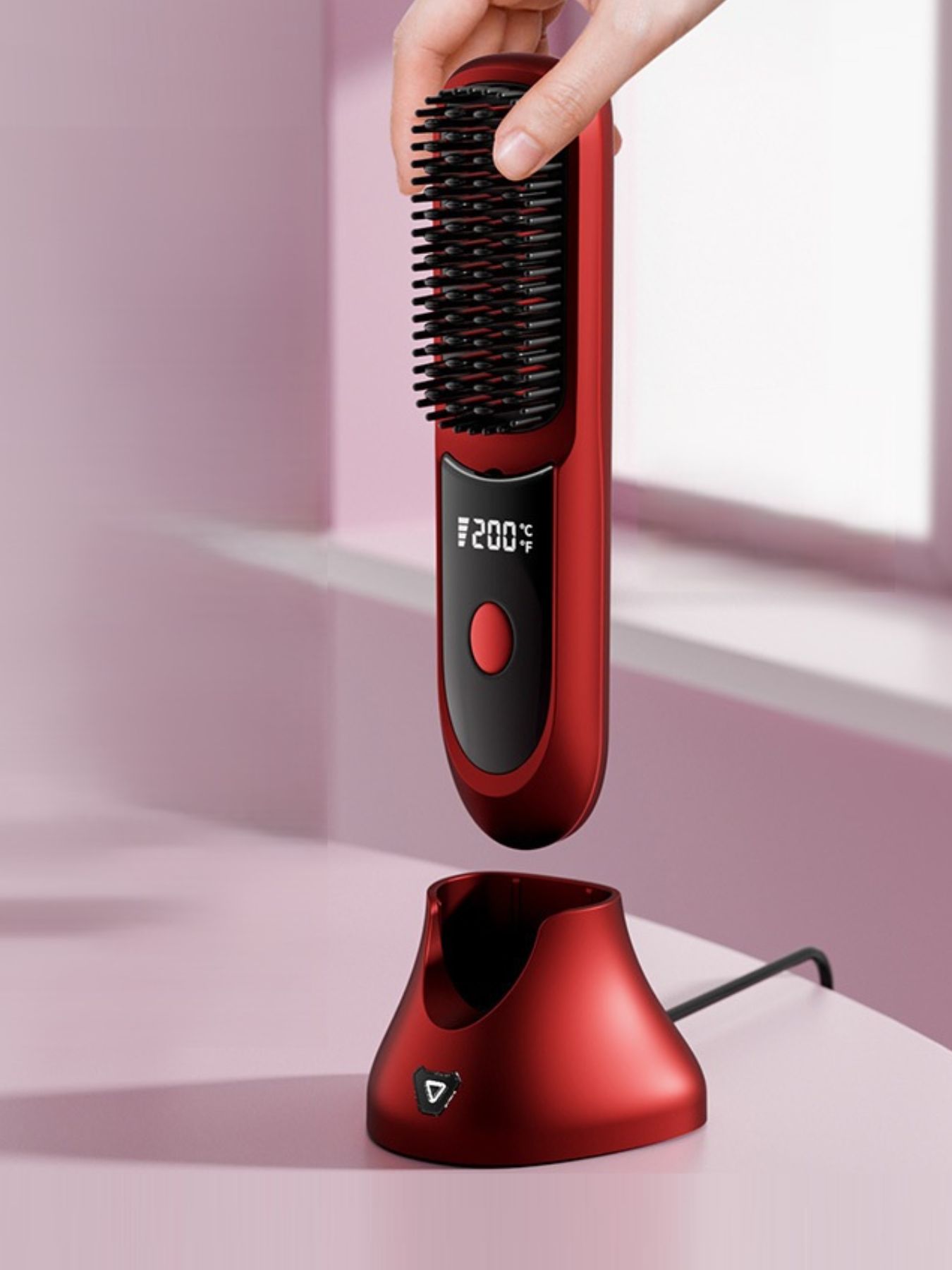Fast Heating Anti-Scald Straightening Comb