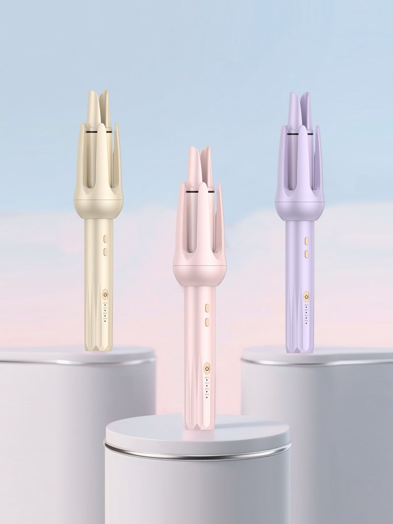 Automatic Rotating Ceramic Hair Curling Iron