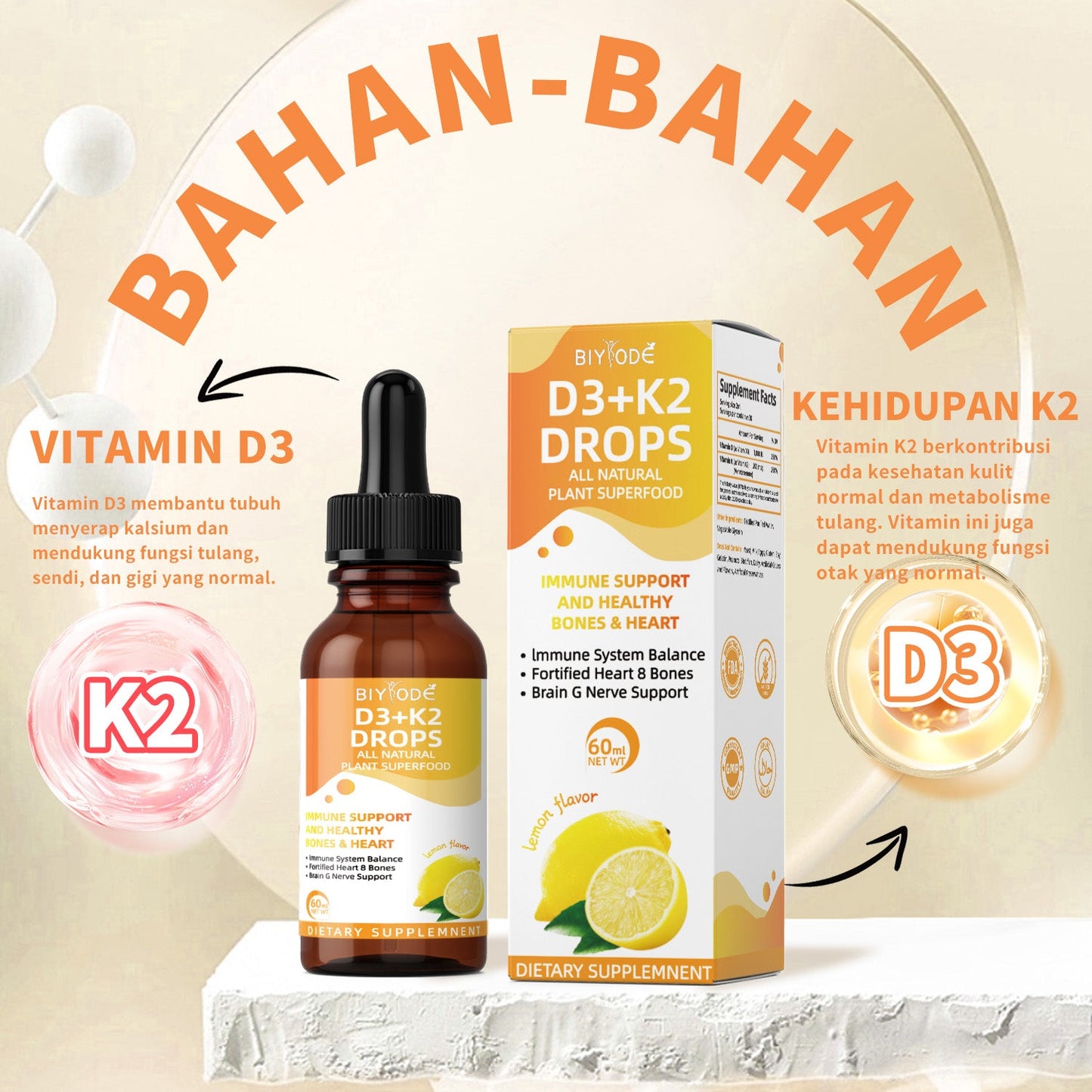 D3K2 Drops In-Stock Clearance Ready To Ship BIYODE Wholesale & Customizable