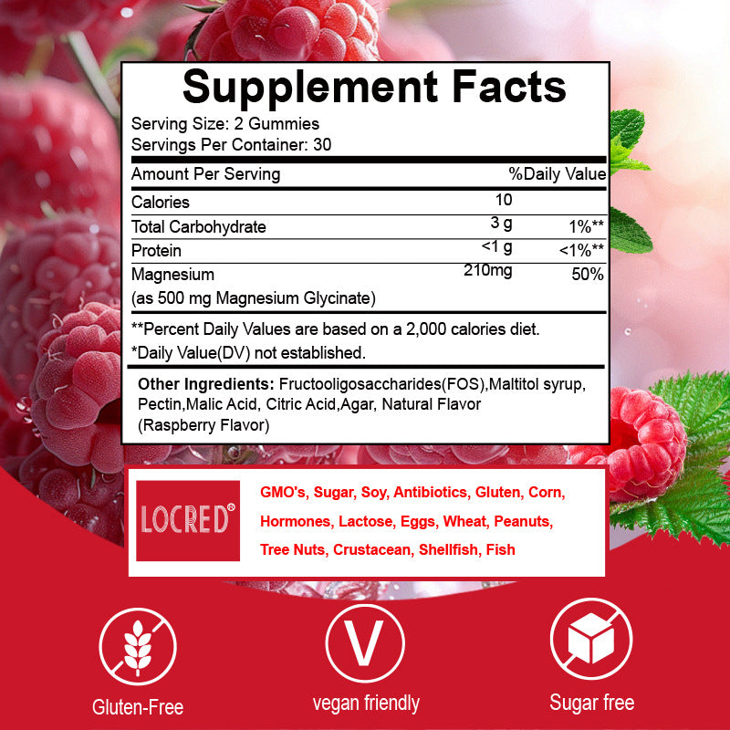 Bottled Magnesium Gummies Health Products