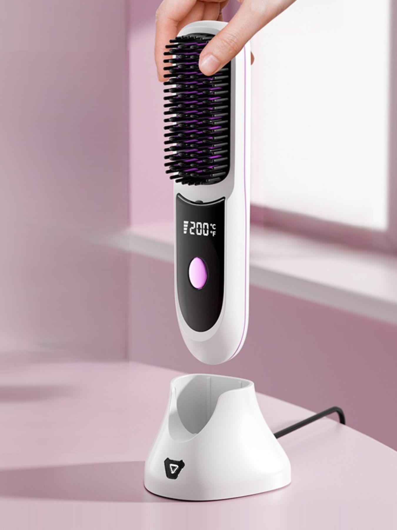 Fast Heating Anti-Scald Straightening Comb