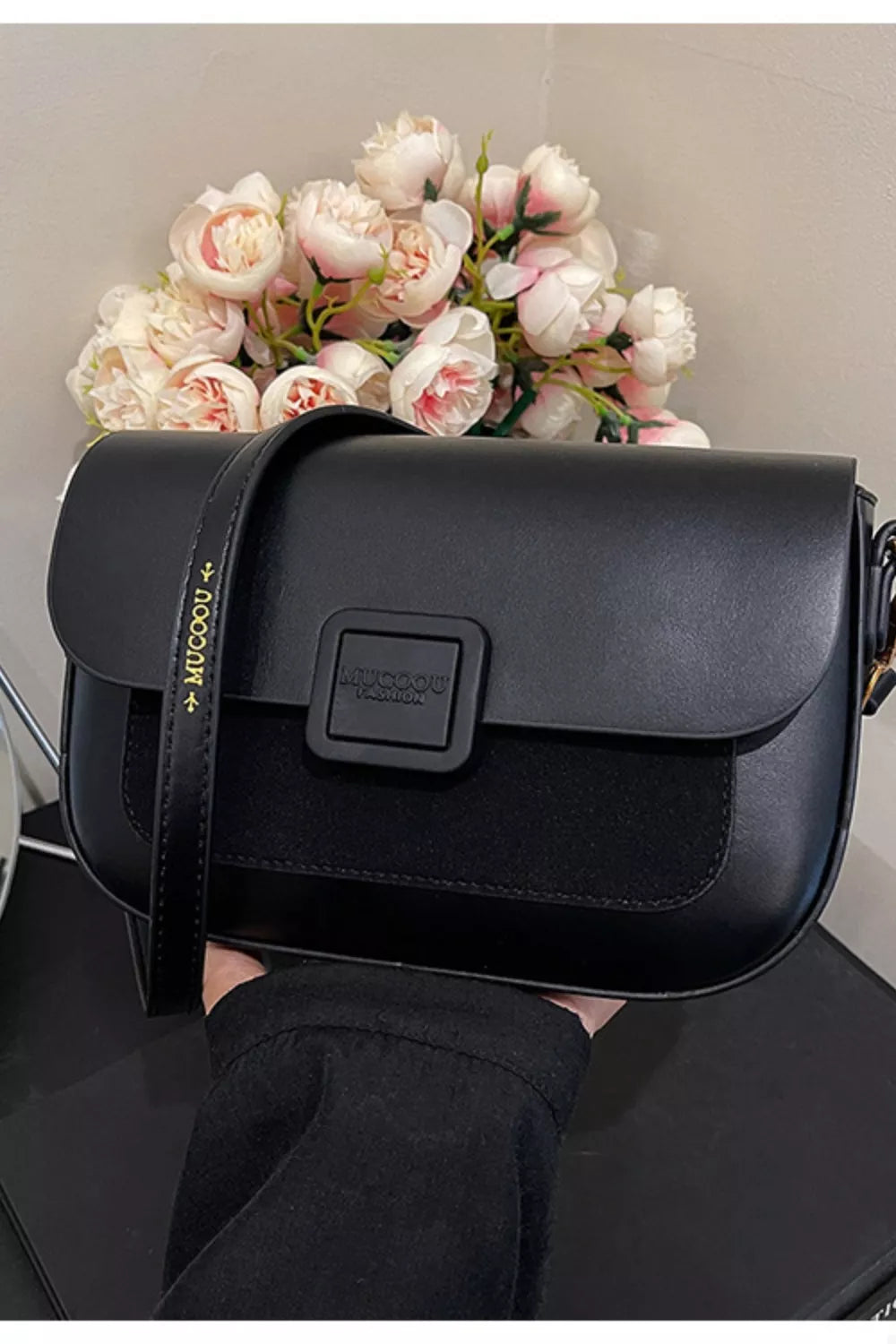 Flap Closure Shoulder Bag