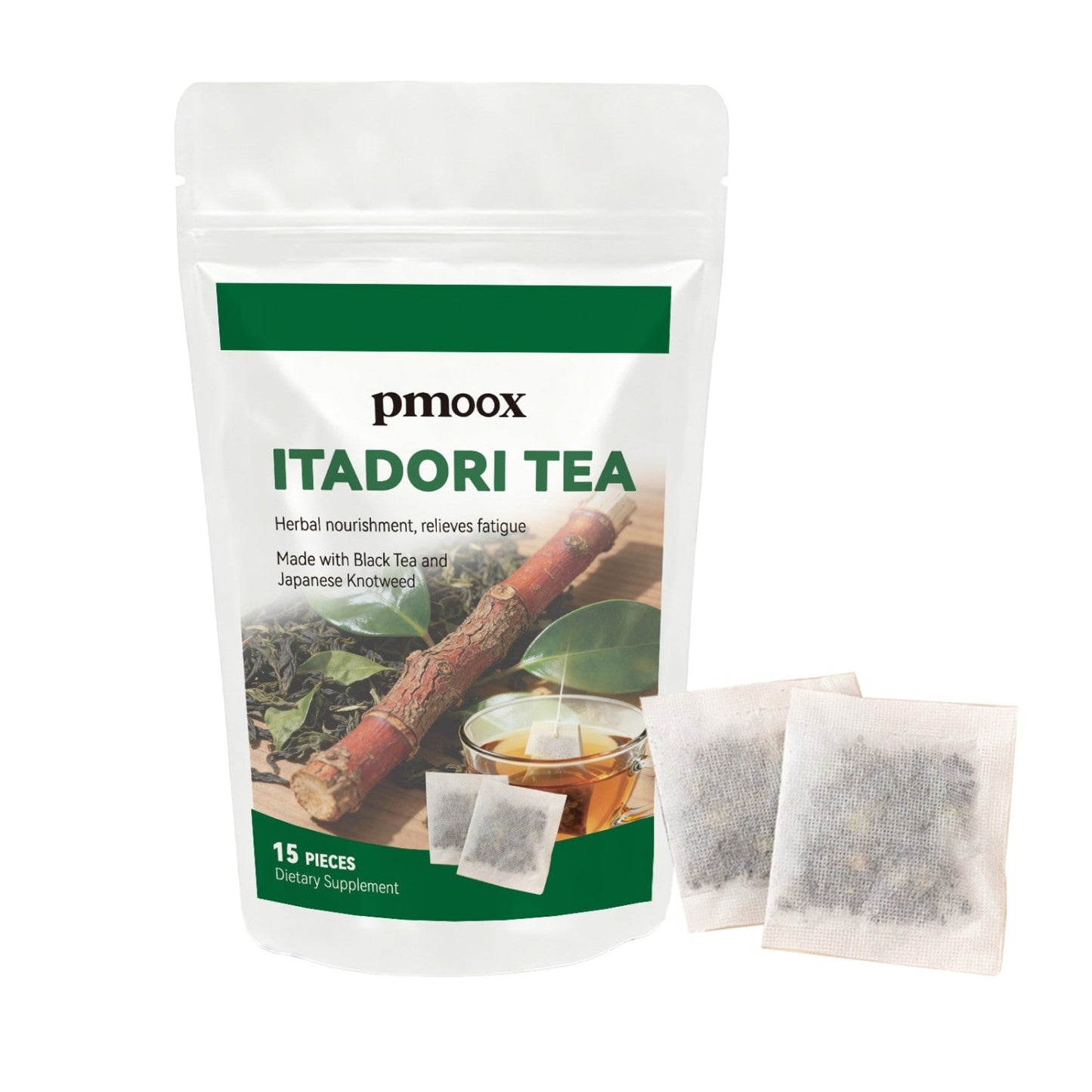 Herbal Polygonum Cuspidatum Black Tea Drink