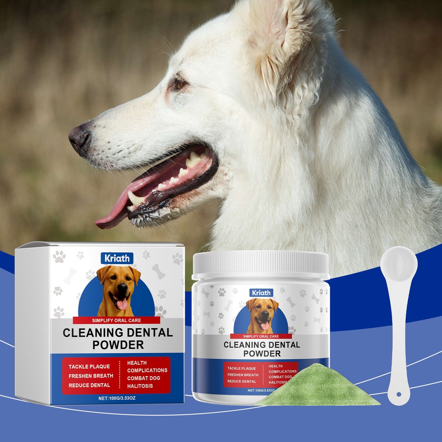 Dog Teeth Cleaning Powder