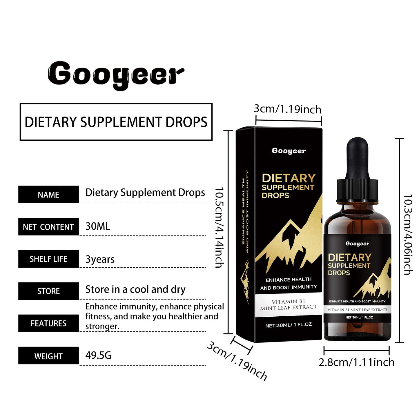 Dietary Supplement Drops
