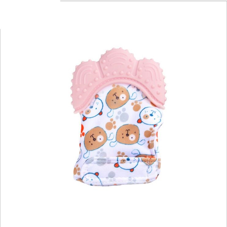 Baby Silicone Teething Mitt BPA Free Teether Gloves for Infants 3-12 Months Chew Toy Anti Scratch Teething Relief