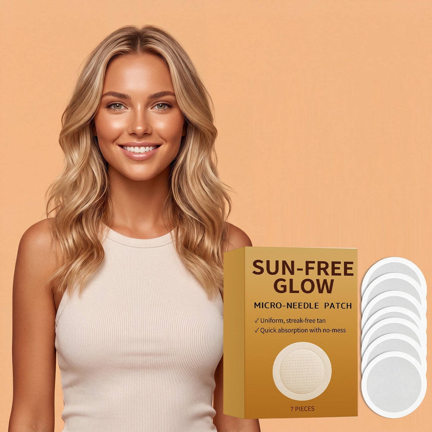 Tanning Care Microneedle Patch