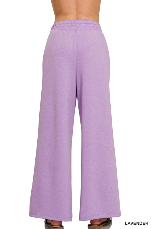 Zenana Scuba Drawstring Pants