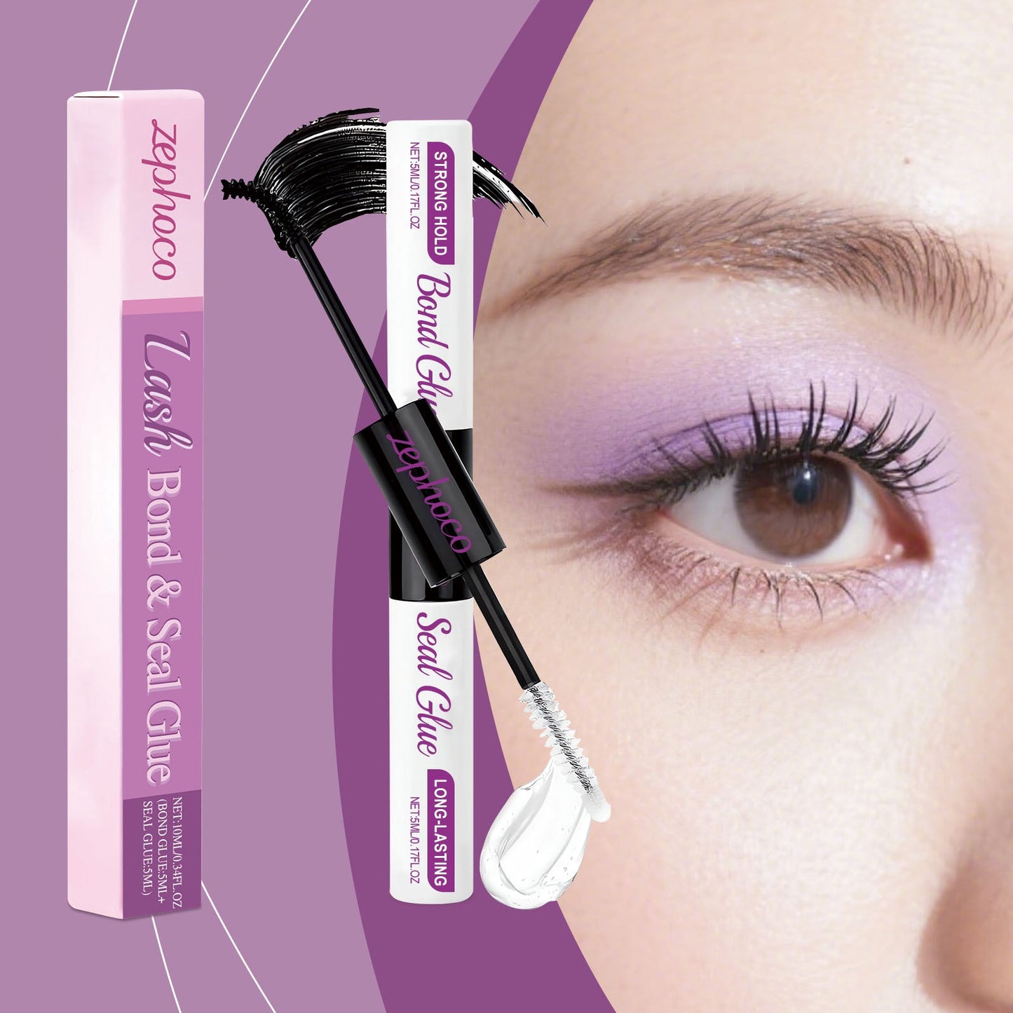 Waterproof Long-Lasting Eyelash Glue 10ml