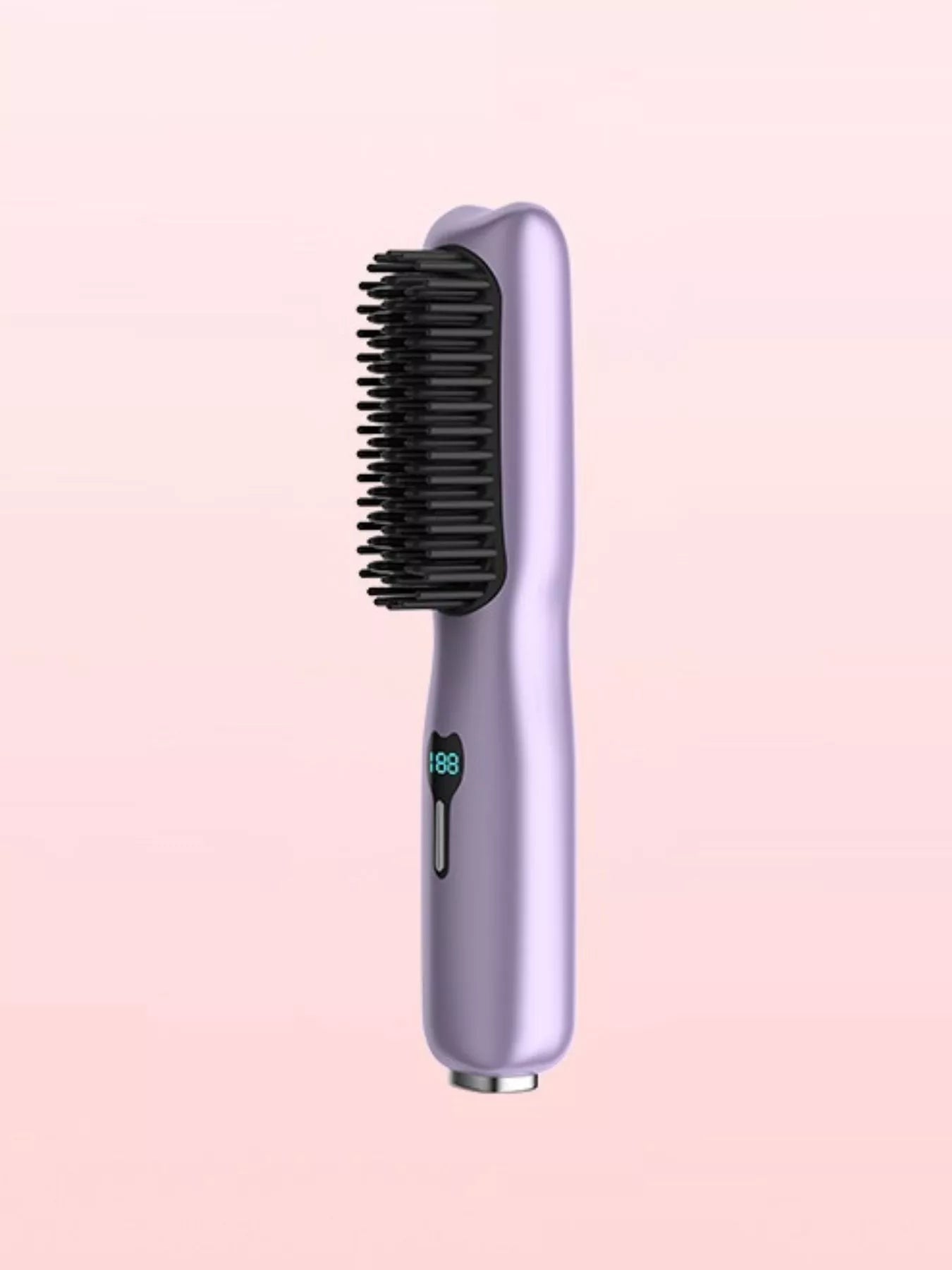 Portable Heated Hair Straightening Comb