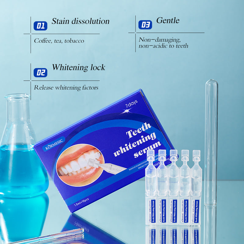 KORMESIC Teeth Whitening Serum 1.5ml X 10 Pcs