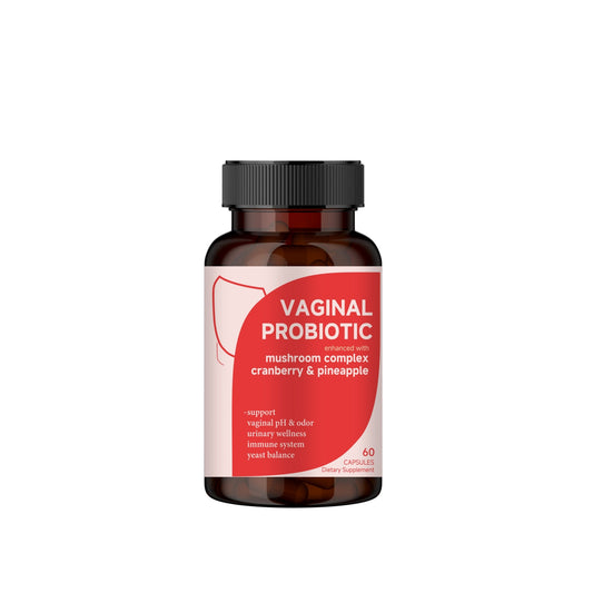 Women’s vaginal Probiotic Supplement with Prebiotics Cranberry Mushroom Complex Pineapple Digestive & Feminine Wellness Support