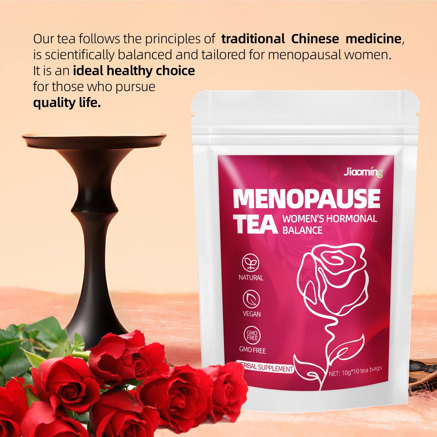 Women's Menopausal Health Preservation Flower Bag Tea