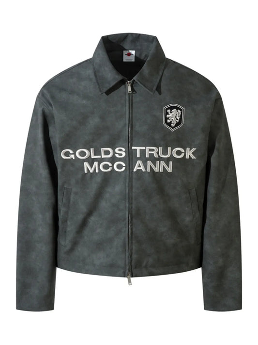 Men's Long Sleeve Zip-Up Jacket