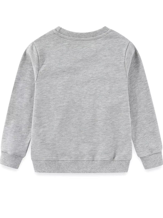 Children's Excavator Crew Neck Sweatshirt