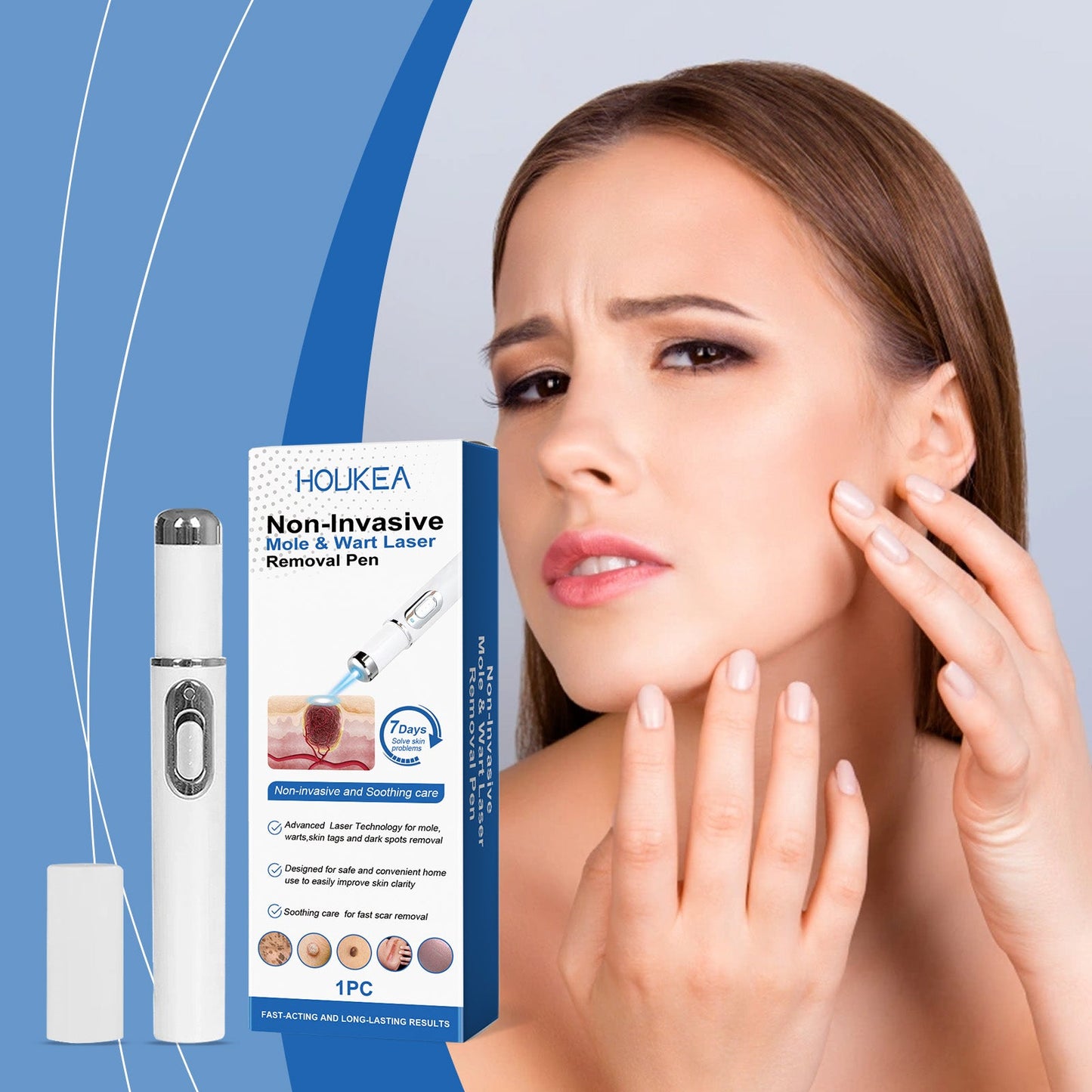 Skin Care Laser Pen 1pc