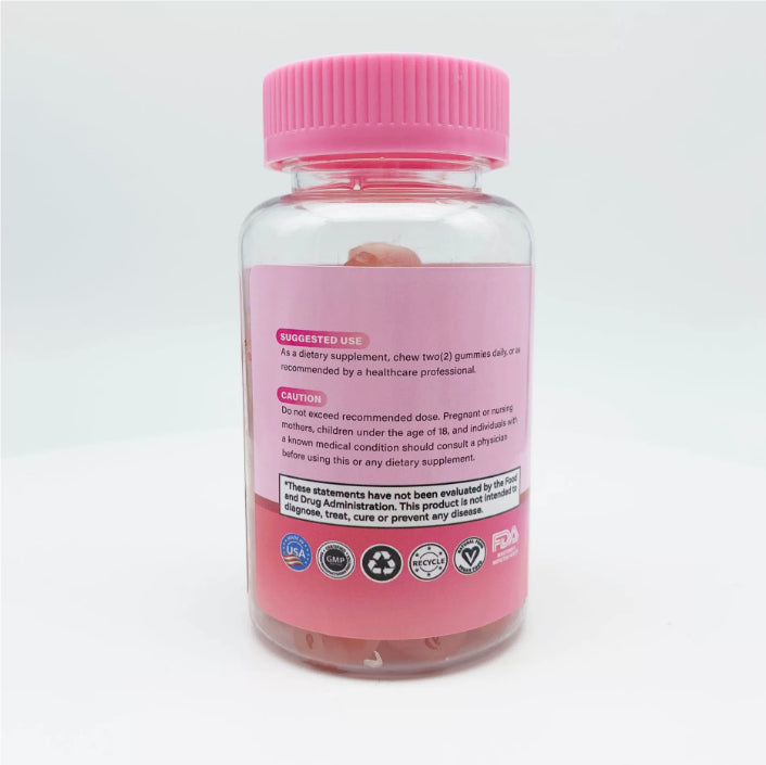 Calcium Iron And Zinc Nutritional Supplements For Sandwich Gummies