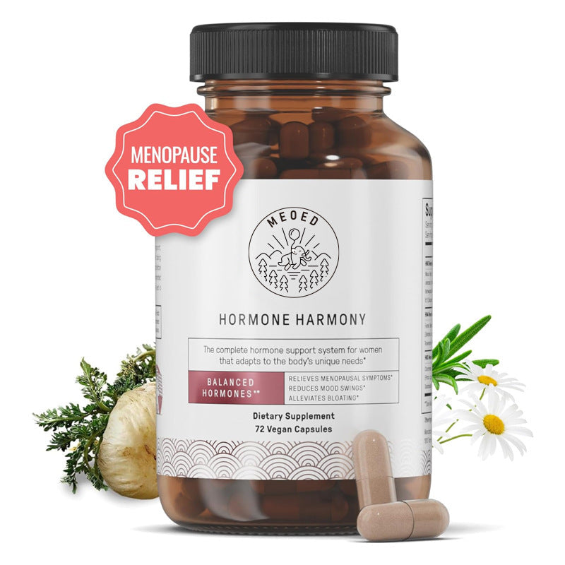 Feminine Happy Mamm Mammoth Hormone Hormony Women’s Hormone Balance Capsules Female Wellness Supplement Daily Hormone Support Vitamins 72 Capsules S