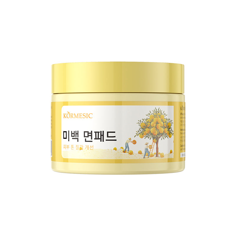 KORMESIC Yuzu Niacinamide Whitening Cotton Pads KR 110g