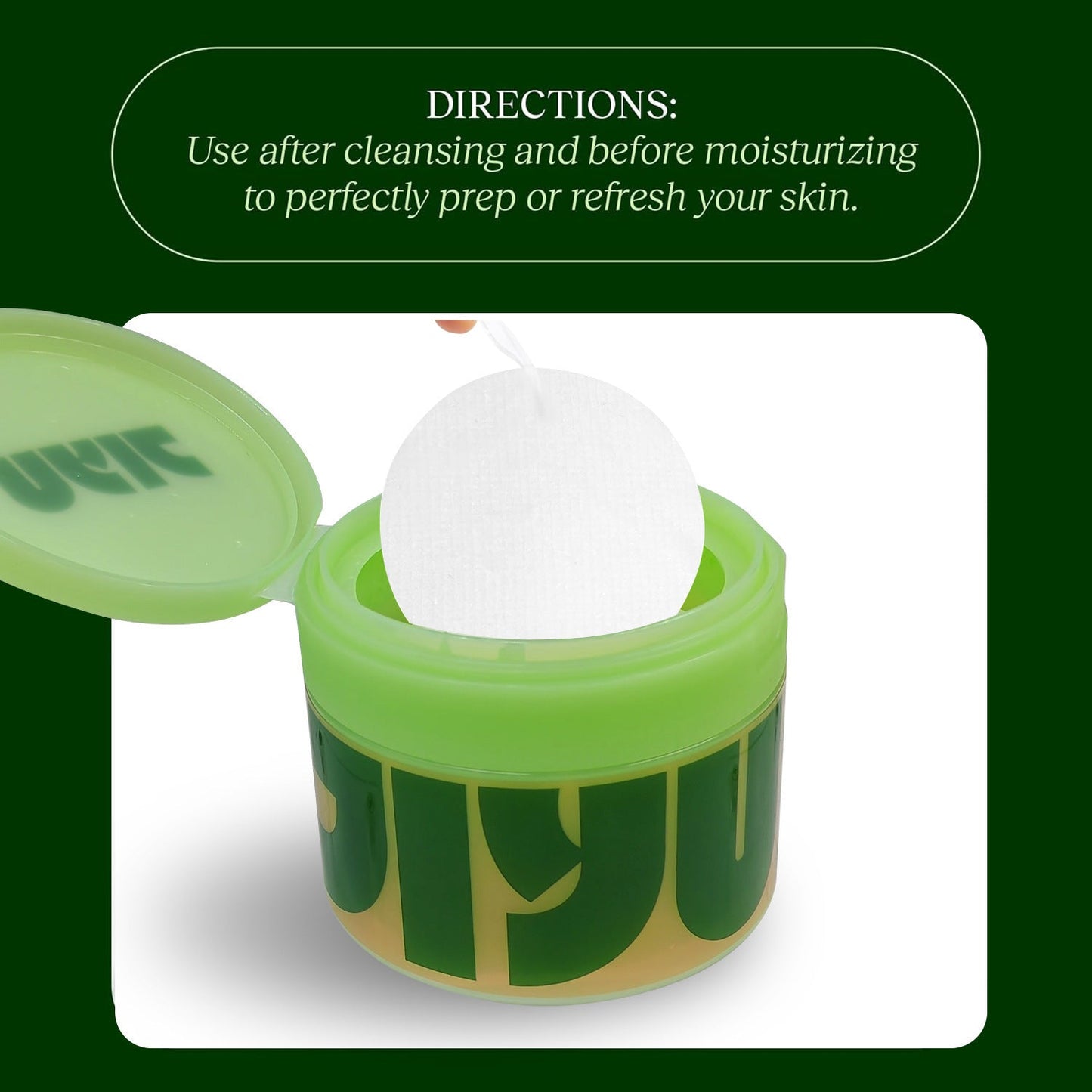 Exfoliating Centella Asiatica Skincare Pads