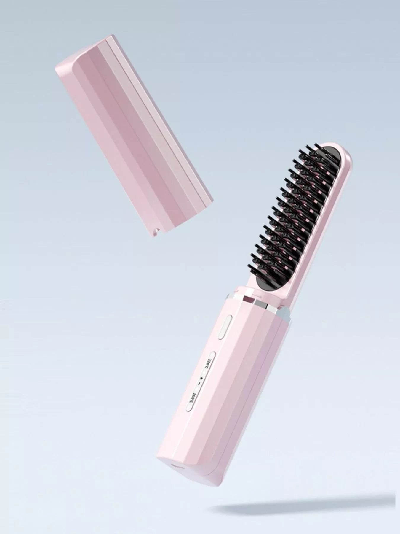 Portable Heated Hair Straightening Comb