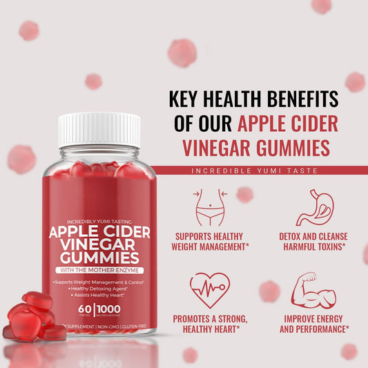Household Nutritious Cider Vinegar Gummies