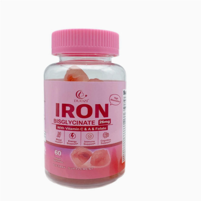 Calcium Iron And Zinc Nutritional Supplements For Sandwich Gummies