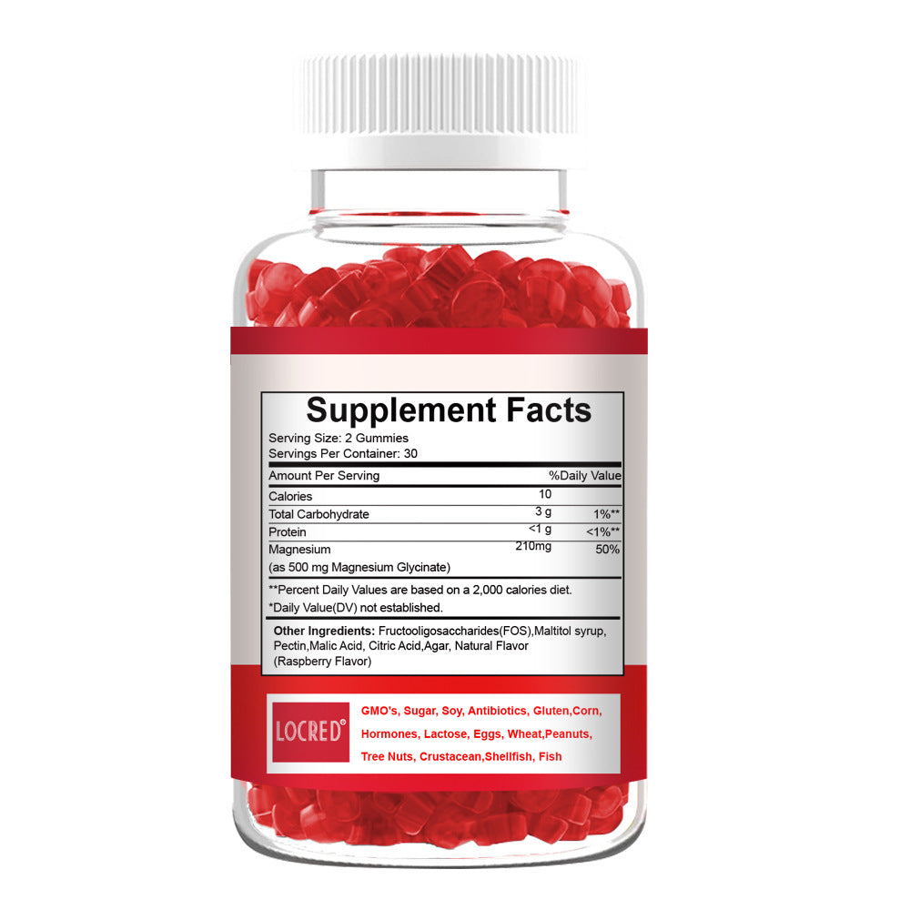 Bottled Magnesium Gummies Health Products
