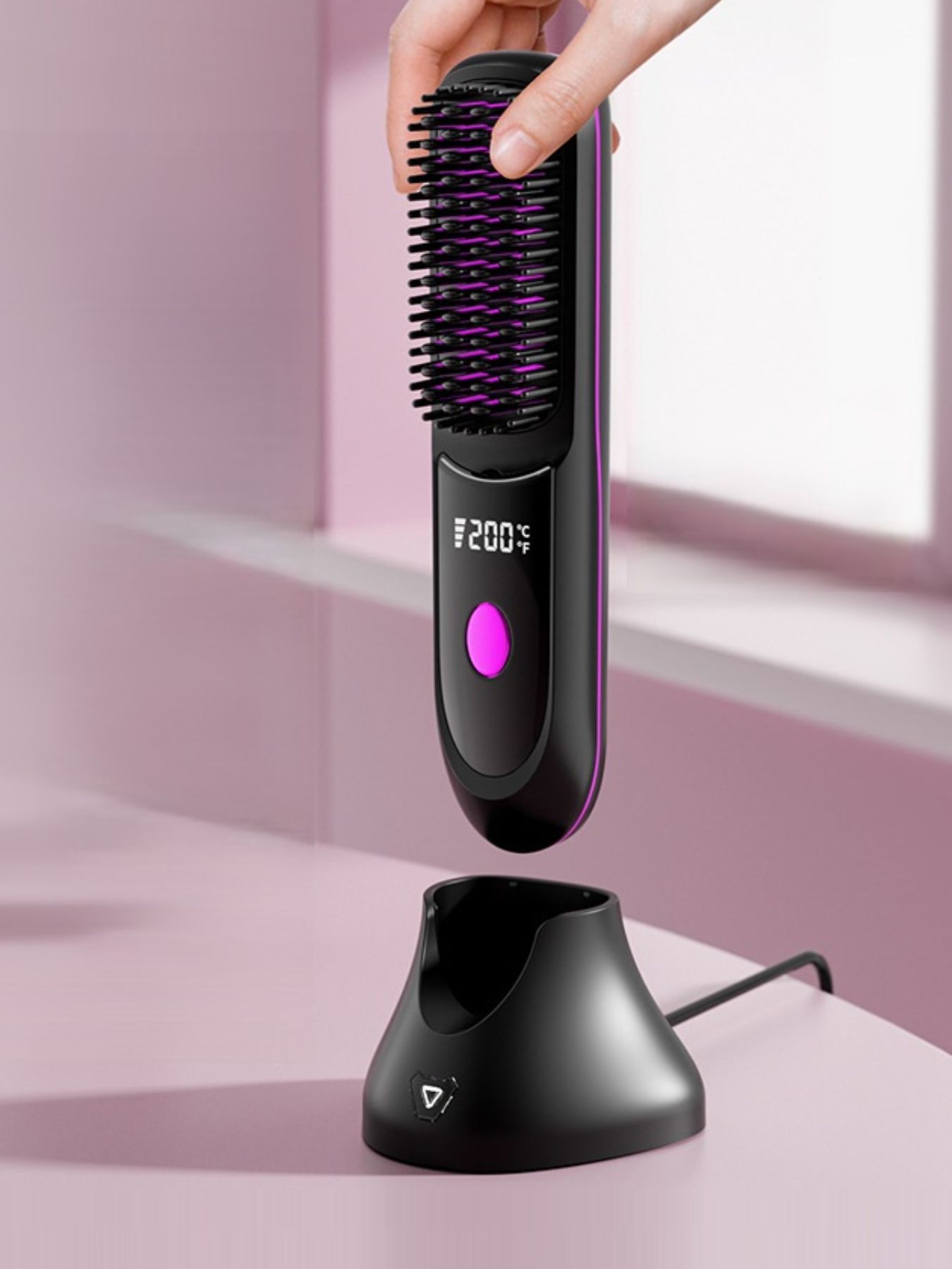 Fast Heating Anti-Scald Straightening Comb
