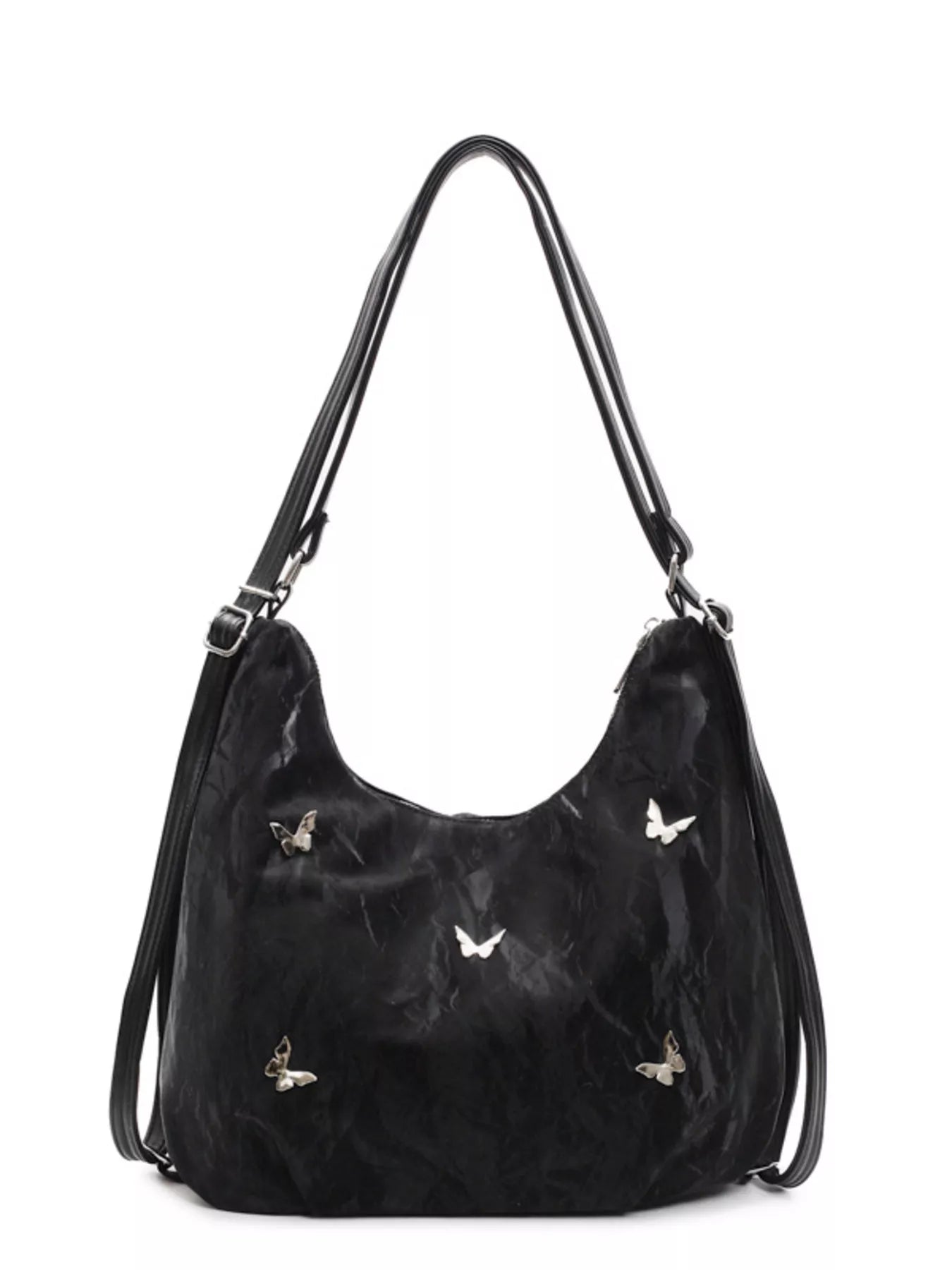 Butterfly Decor Shoulder Bag