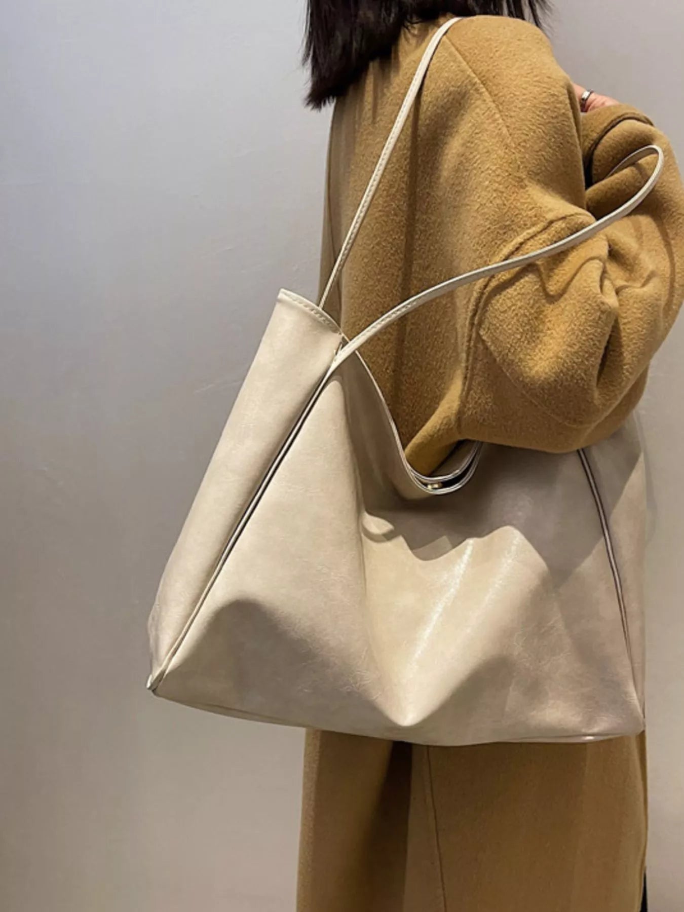 PU Leather Tote Bag