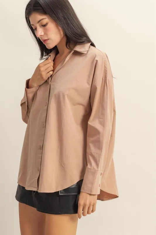 HYFVE Button Down Long Sleeve Shirt
