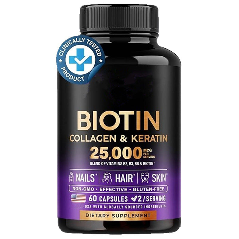 Hair Growth Capsules Biotin Capsules