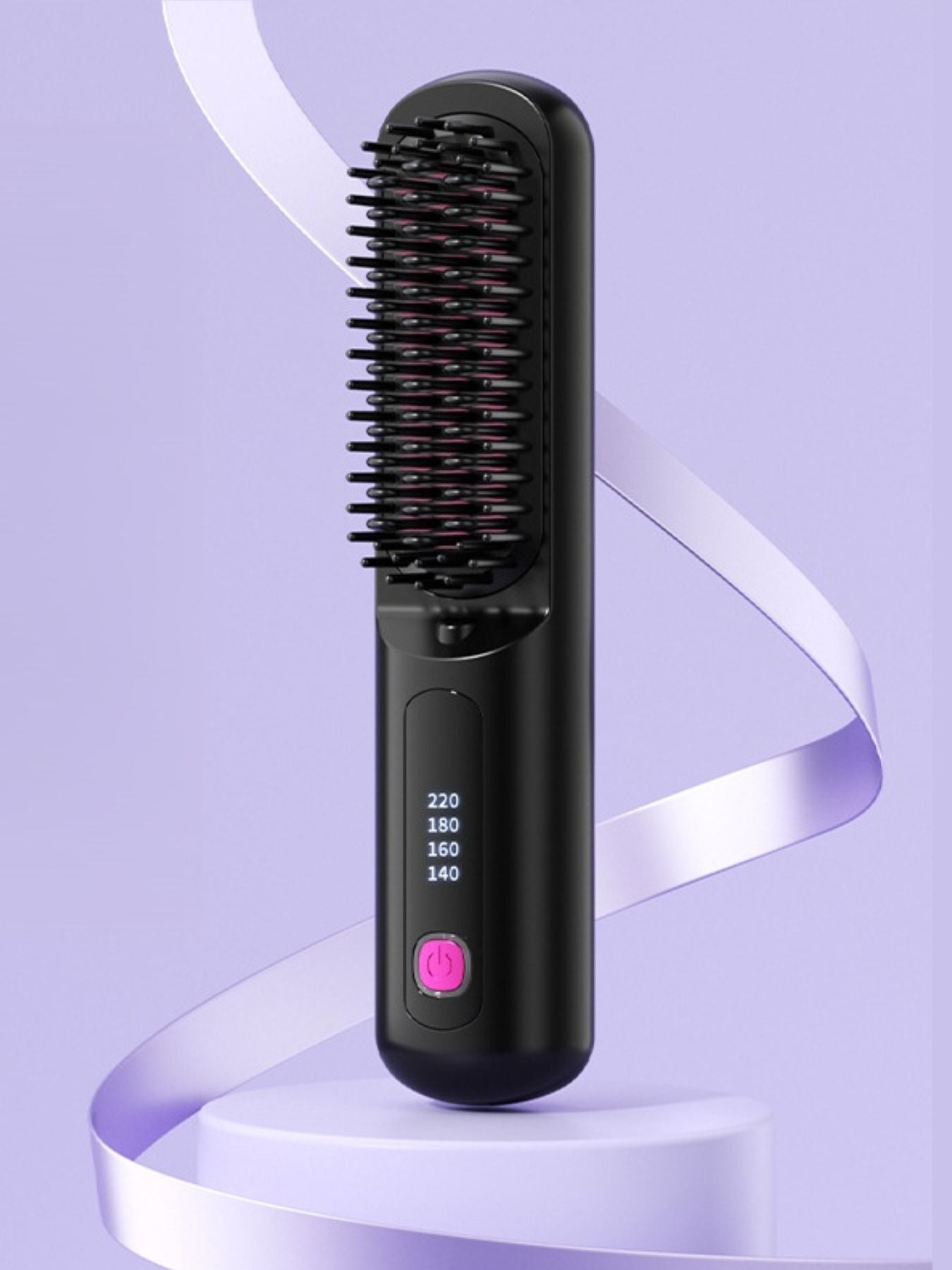 Portable Heated Hair Straightening Comb