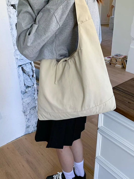 Tied Casual Lightweight Shoulder Bag