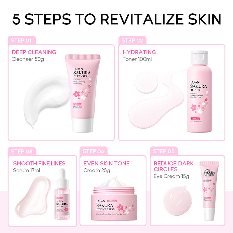 DR Japan Sakura Series - Five-Piece Set