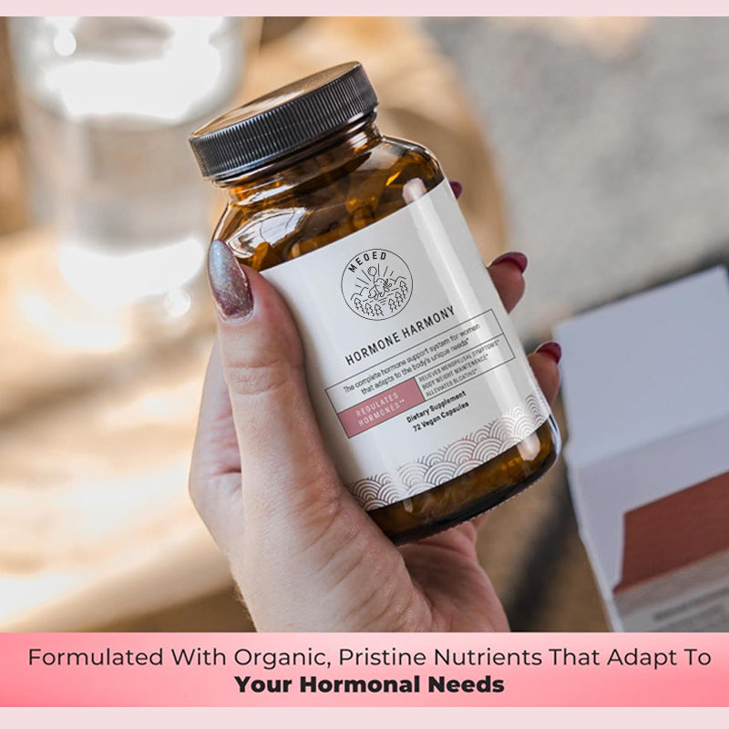 Feminine Hormone Hormony Women’s Hormone Balance Capsules Female Wellness Supplement Daily Hormone Support Vitamins 72 Capsules