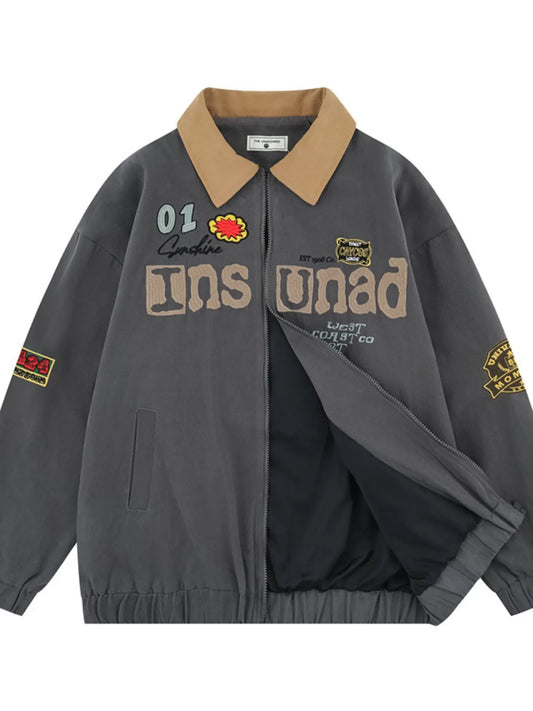 Men's Zip Up Long Sleeve Jacket