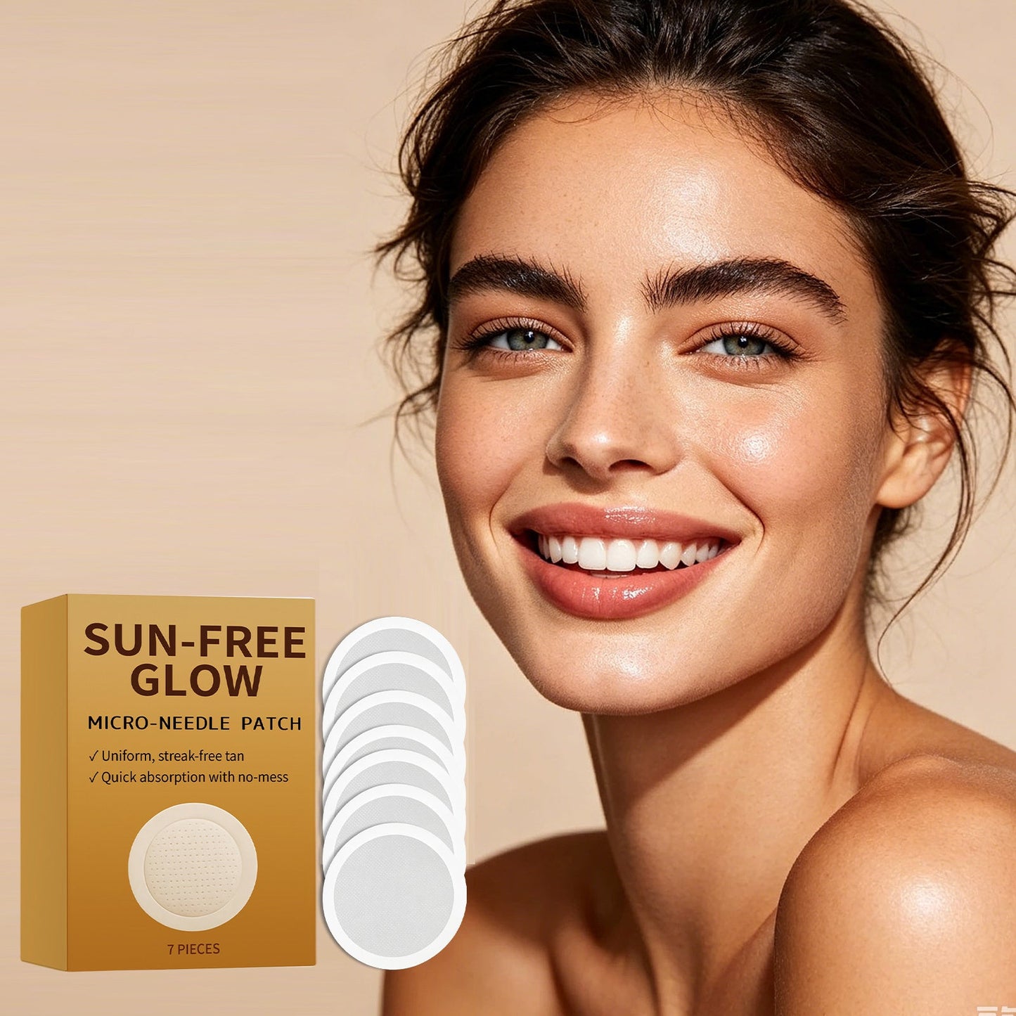 Tanning Care Microneedle Patch