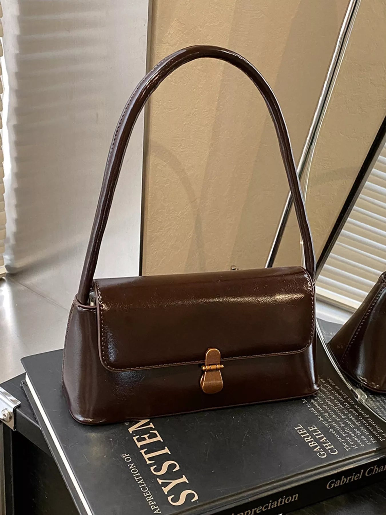 PU Leather Shoulder Bag
