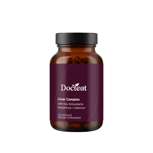 Liver Support Supplement with Milk Thistle Glutathione Selenium Dandelion Artichoke Choline Detox Wellness Capsules