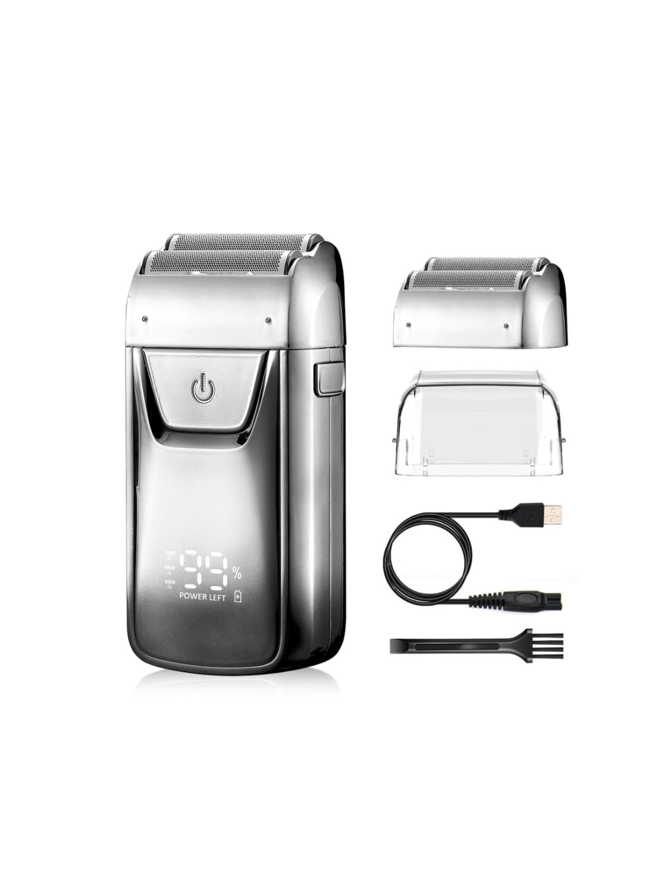 Electric Shaver with LED Display