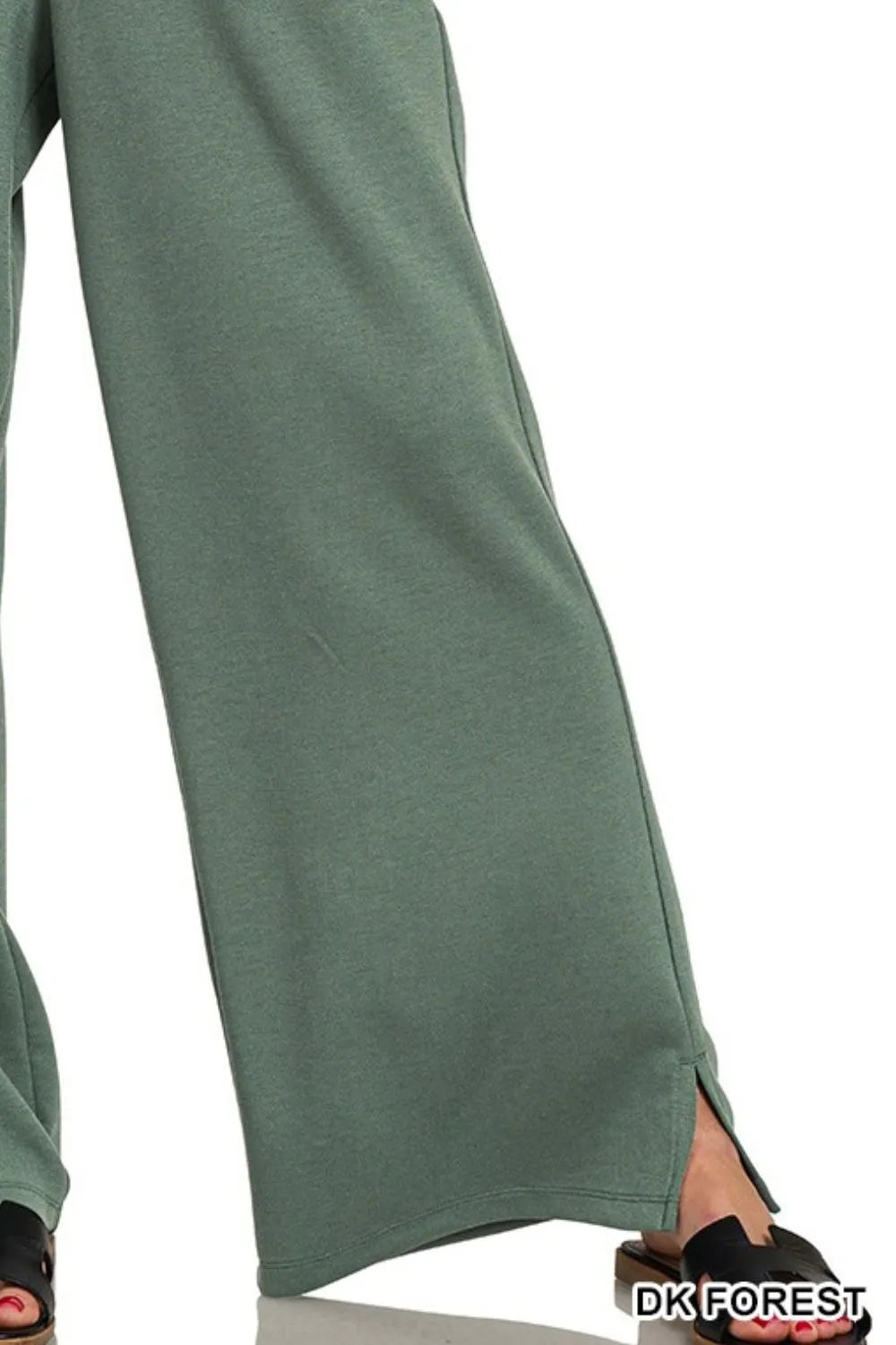 Zenana Scuba Drawstring Pants